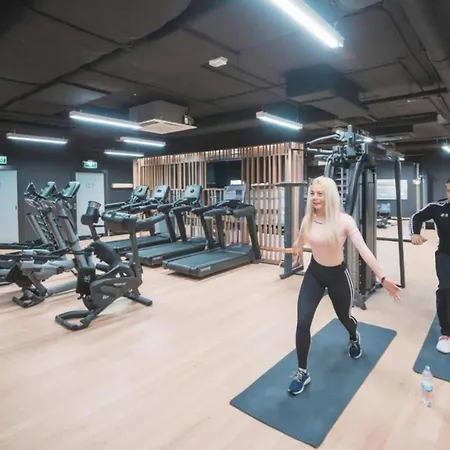 Riverside Industrial - Sauna-gym- In Style By Wroapart-pl -air-conditioning-all-spa-fitness Διαμέρισμα