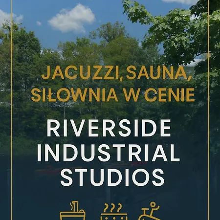 Riverside Industrial - Sauna-gym- In Style By Wroapart-pl -air-conditioning-all-spa-fitness Διαμέρισμα Βρότσλαβ