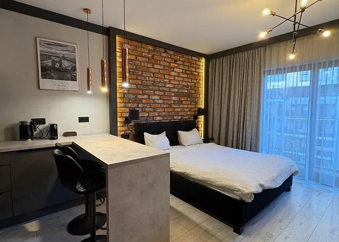 Apartment Riverside Industrial - Sauna-gym- In Style By Wroapart-pl -air-conditioning-all-spa-fitness Wroclaw